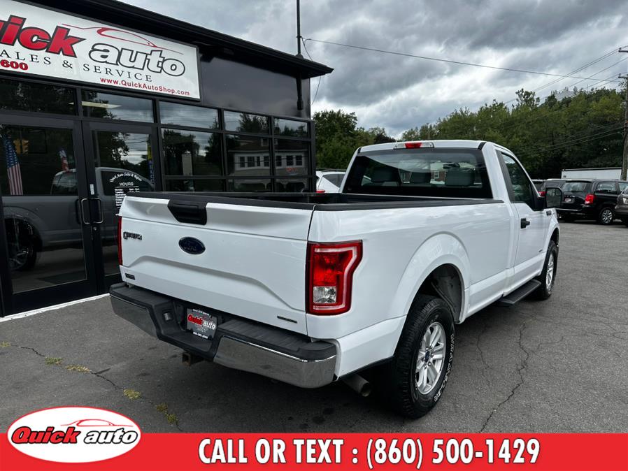2017 Ford F-150 XLT 4WD Reg Cab 8'' Box, available for sale in Bristol, Connecticut | Quick Auto LLC. Bristol, Connecticut 2017 Ford F-150 XLT 4WD Reg Cab 8'' Box, available for sale in Bristol, Connecticut | Quick Auto LLC. Bristol, Connecticut