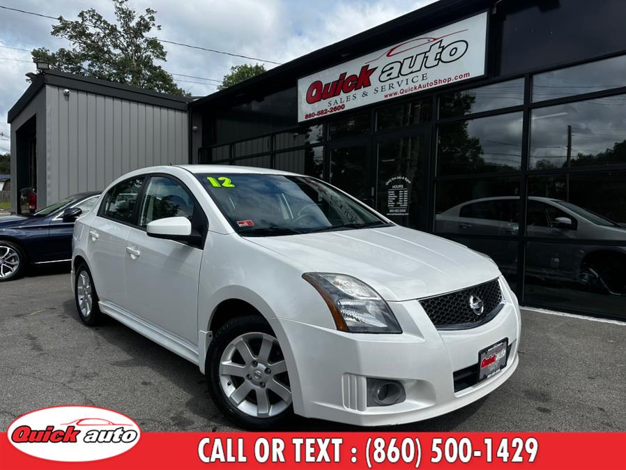 2012 Nissan Sentra 4dr Sdn I4 CVT 2.0 SR, available for sale in Bristol, Connecticut | Quick Auto LLC. Bristol, Connecticut 2012 Nissan Sentra 4dr Sdn I4 CVT 2.0 SR, available for sale in Bristol, Connecticut | Quick Auto LLC. Bristol, Connecticut