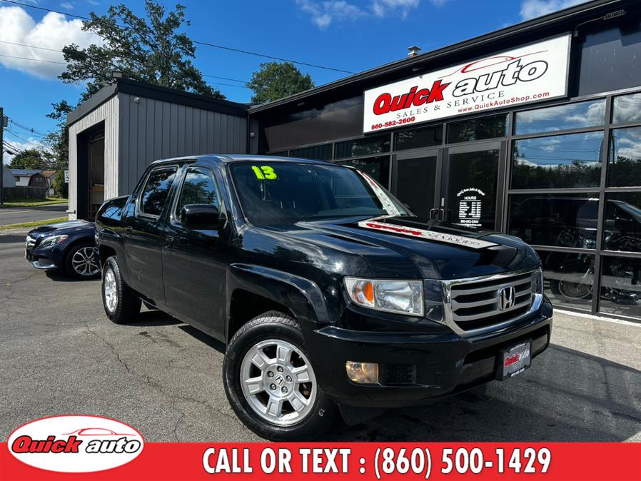 2013 Honda Ridgeline 4WD Crew Cab RTS, available for sale in Bristol, Connecticut | Quick Auto LLC. Bristol, Connecticut 2013 Honda Ridgeline 4WD Crew Cab RTS, available for sale in Bristol, Connecticut | Quick Auto LLC. Bristol, Connecticut