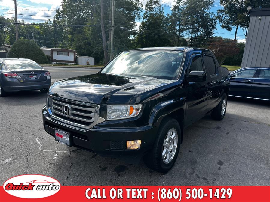 2013 Honda Ridgeline 4WD Crew Cab RTS, available for sale in Bristol, Connecticut | Quick Auto LLC. Bristol, Connecticut 2013 Honda Ridgeline 4WD Crew Cab RTS, available for sale in Bristol, Connecticut | Quick Auto LLC. Bristol, Connecticut