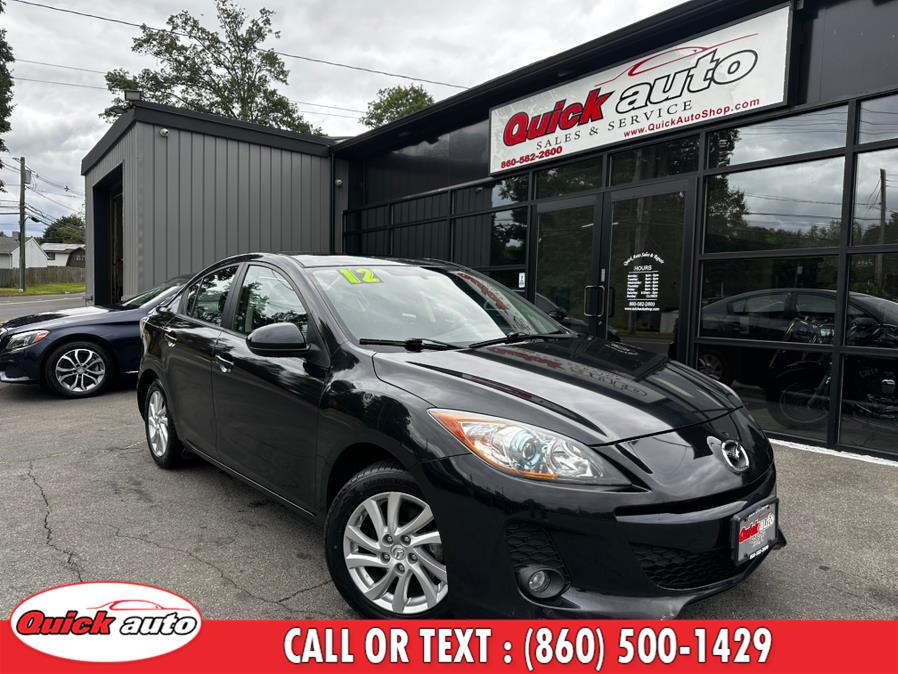 2012 Mazda Mazda3 4dr Sdn Auto i Touring, available for sale in Bristol, Connecticut | Quick Auto LLC. Bristol, Connecticut 2012 Mazda Mazda3 4dr Sdn Auto i Touring, available for sale in Bristol, Connecticut | Quick Auto LLC. Bristol, Connecticut