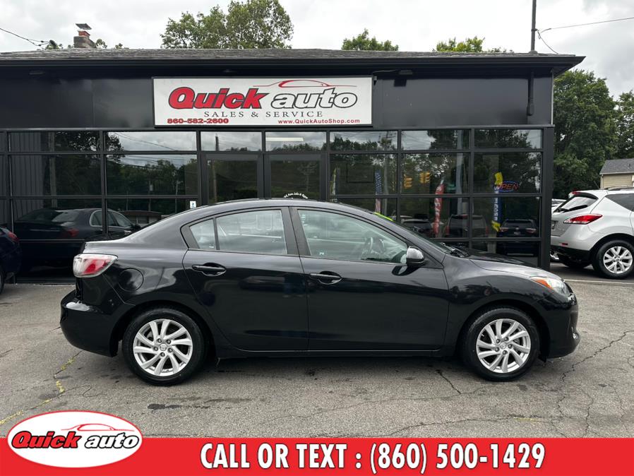 2012 Mazda Mazda3 4dr Sdn Auto i Touring, available for sale in Bristol, Connecticut | Quick Auto LLC. Bristol, Connecticut 2012 Mazda Mazda3 4dr Sdn Auto i Touring, available for sale in Bristol, Connecticut | Quick Auto LLC. Bristol, Connecticut