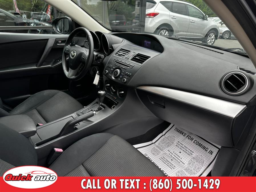 2012 Mazda Mazda3 4dr Sdn Auto i Touring, available for sale in Bristol, Connecticut | Quick Auto LLC. Bristol, Connecticut 2012 Mazda Mazda3 4dr Sdn Auto i Touring, available for sale in Bristol, Connecticut | Quick Auto LLC. Bristol, Connecticut