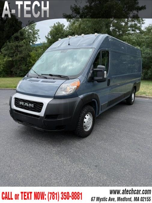 2019 Ram ProMaster Cargo Van 3500 High Roof 159" WB EXT, available for sale in Medford, Massachusetts | A-Tech. Medford, Massachusetts 2019 Ram ProMaster Cargo Van 3500 High Roof 159" WB EXT, available for sale in Medford, Massachusetts | A-Tech. Medford, Massachusetts