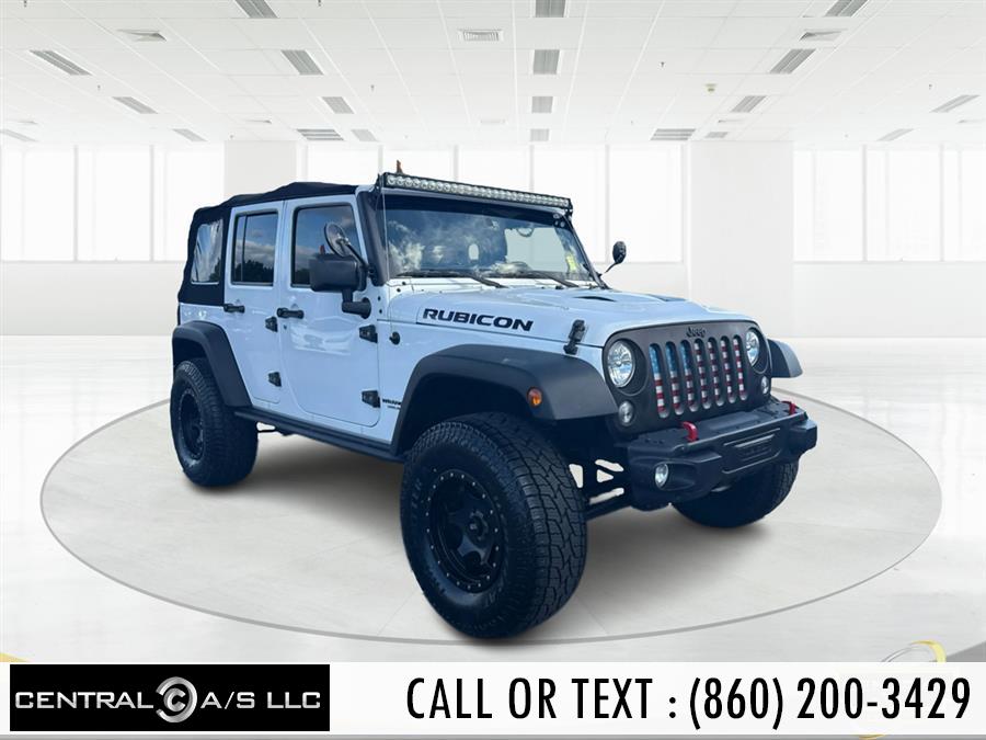 2016 Jeep Wrangler Unlimited 4WD 4dr Rubicon Hard Rock, available for sale in East Windsor, Connecticut | Central A/S LLC. East Windsor, Connecticut 2016 Jeep Wrangler Unlimited 4WD 4dr Rubicon Hard Rock, available for sale in East Windsor, Connecticut | Central A/S LLC. East Windsor, Connecticut