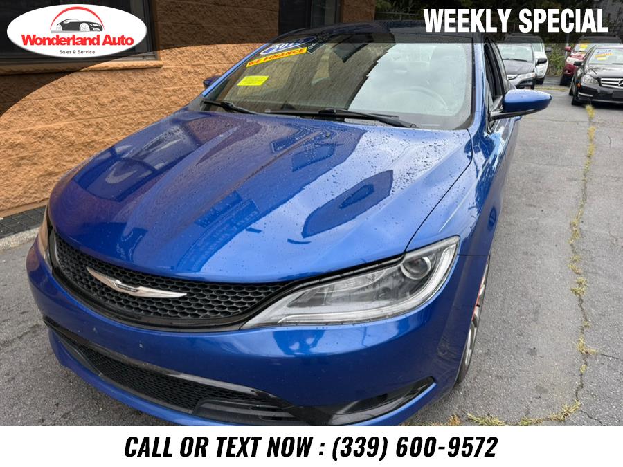 Used 2015 Chrysler 200 in Revere, Massachusetts | Wonderland Auto. Revere, Massachusetts