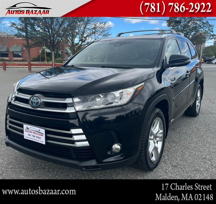 2017 Toyota Highlander Hybrid Limited V6 AWD (Natl), available for sale in Malden, Massachusetts | Auto Bazaar. Malden, Massachusetts 2017 Toyota Highlander Hybrid Limited V6 AWD (Natl), available for sale in Malden, Massachusetts | Auto Bazaar. Malden, Massachusetts