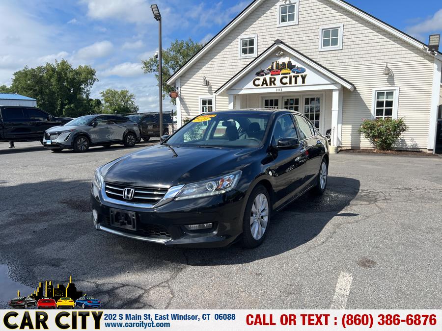 2014 Honda Accord Sedan 4dr V6 Auto EX-L, available for sale in East Windsor, Connecticut | Car City LLC. East Windsor, Connecticut 2014 Honda Accord Sedan 4dr V6 Auto EX-L, available for sale in East Windsor, Connecticut | Car City LLC. East Windsor, Connecticut