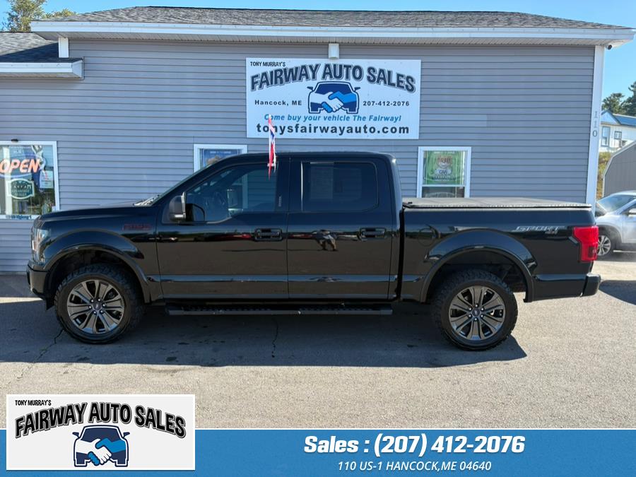 2018 Ford F-150 XLT 4WD SuperCrew 5.5'' Box, available for sale in Hancock, Maine | Fairway Auto Sales. Hancock, Maine 2018 Ford F-150 XLT 4WD SuperCrew 5.5'' Box, available for sale in Hancock, Maine | Fairway Auto Sales. Hancock, Maine