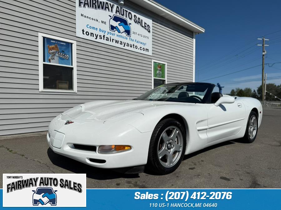1998 Chevrolet Corvette C5 Convertible ONLY 33K Miles!!! 2dr Convertible, available for sale in Hancock, Maine | Fairway Auto Sales. Hancock, Maine 1998 Chevrolet Corvette C5 Convertible ONLY 33K Miles!!! 2dr Convertible, available for sale in Hancock, Maine | Fairway Auto Sales. Hancock, Maine