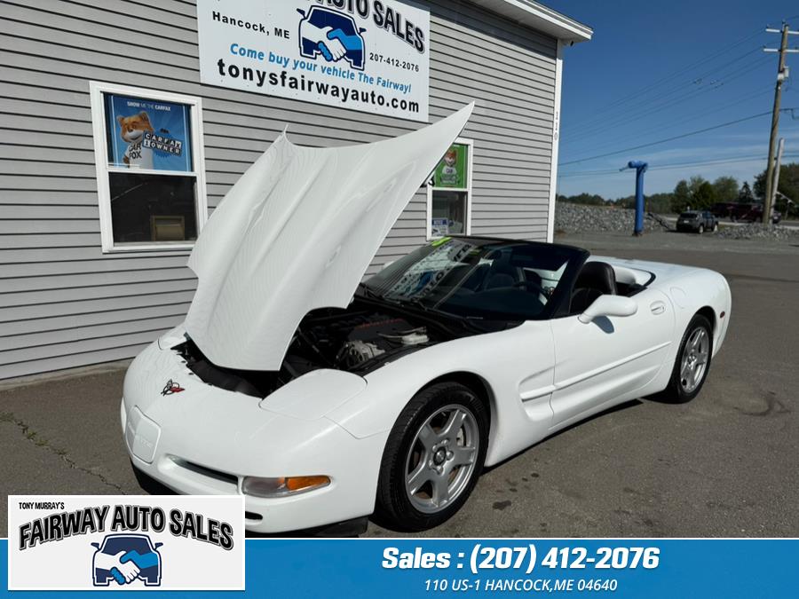 1998 Chevrolet Corvette C5 Convertible ONLY 33K Miles!!! 2dr Convertible, available for sale in Hancock, Maine | Fairway Auto Sales. Hancock, Maine 1998 Chevrolet Corvette C5 Convertible ONLY 33K Miles!!! 2dr Convertible, available for sale in Hancock, Maine | Fairway Auto Sales. Hancock, Maine
