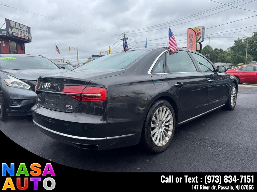 2015 Audi A8 L 4dr Sdn 4.0T, available for sale in Passaic, New Jersey | Nasa Auto. Passaic, New Jersey 2015 Audi A8 L 4dr Sdn 4.0T, available for sale in Passaic, New Jersey | Nasa Auto. Passaic, New Jersey