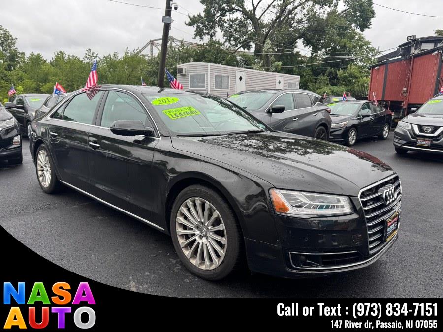 2015 Audi A8 L 4dr Sdn 4.0T, available for sale in Passaic, New Jersey | Nasa Auto. Passaic, New Jersey 2015 Audi A8 L 4dr Sdn 4.0T, available for sale in Passaic, New Jersey | Nasa Auto. Passaic, New Jersey
