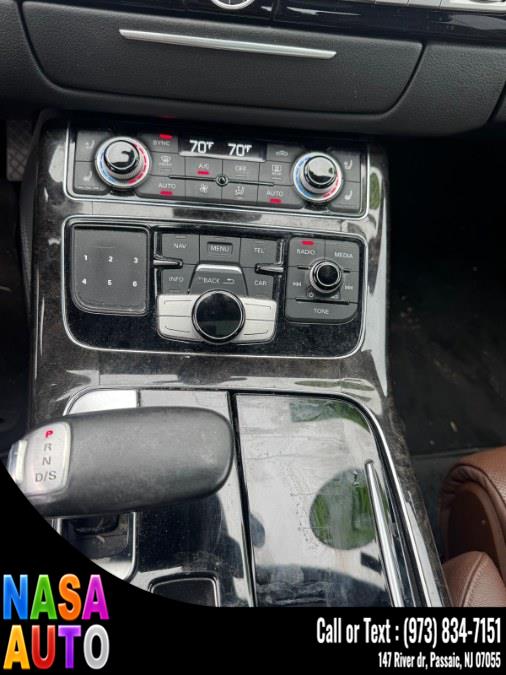 2015 Audi A8 L 4dr Sdn 4.0T, available for sale in Passaic, New Jersey | Nasa Auto. Passaic, New Jersey 2015 Audi A8 L 4dr Sdn 4.0T, available for sale in Passaic, New Jersey | Nasa Auto. Passaic, New Jersey