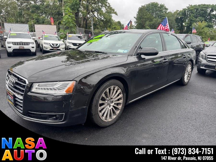2015 Audi A8 L 4dr Sdn 4.0T, available for sale in Passaic, New Jersey | Nasa Auto. Passaic, New Jersey 2015 Audi A8 L 4dr Sdn 4.0T, available for sale in Passaic, New Jersey | Nasa Auto. Passaic, New Jersey