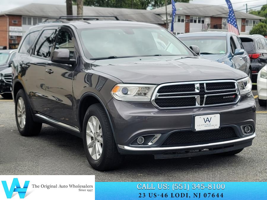 2015 Dodge Durango AWD 4dr SXT, available for sale in Lodi, New Jersey | AW Auto & Truck Wholesalers, Inc. Lodi, New Jersey 2015 Dodge Durango AWD 4dr SXT, available for sale in Lodi, New Jersey | AW Auto & Truck Wholesalers, Inc. Lodi, New Jersey