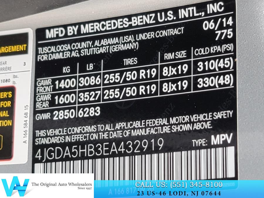 2014 Mercedes-Benz M-Class 4MATIC 4dr ML 350, available for sale in Lodi, New Jersey | AW Auto & Truck Wholesalers, Inc. Lodi, New Jersey 2014 Mercedes-Benz M-Class 4MATIC 4dr ML 350, available for sale in Lodi, New Jersey | AW Auto & Truck Wholesalers, Inc. Lodi, New Jersey