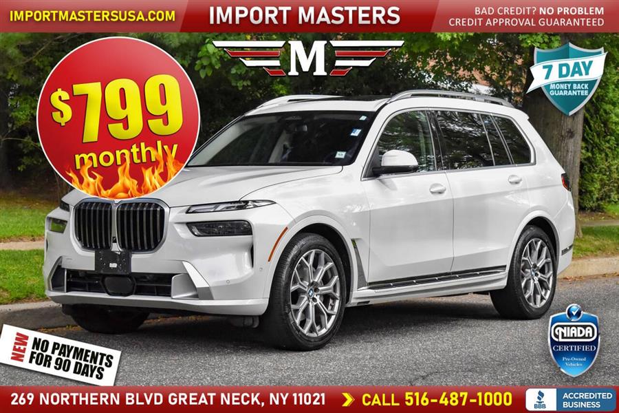 2025 BMW X7 xDrive40i AWD 4dr Sports Activity Vehicle, available for sale in Great Neck, New York | Camy Cars. Great Neck, New York 2025 BMW X7 xDrive40i AWD 4dr Sports Activity Vehicle, available for sale in Great Neck, New York | Camy Cars. Great Neck, New York
