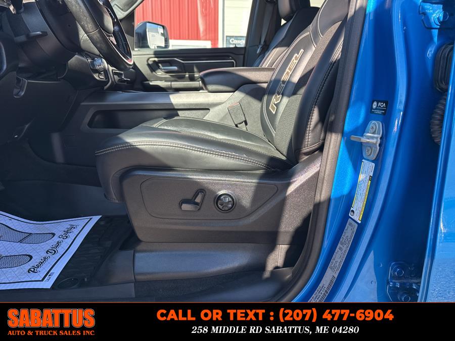 2021 Ram 1500 Rebel 4x4 Crew Cab 5''7" Box, available for sale in Sabattus, Maine | Sabattus Auto and Truck Sales Inc. Sabattus, Maine 2021 Ram 1500 Rebel 4x4 Crew Cab 5''7" Box, available for sale in Sabattus, Maine | Sabattus Auto and Truck Sales Inc. Sabattus, Maine