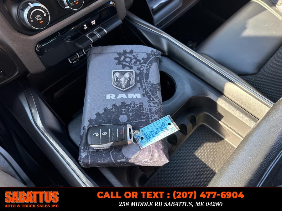 2021 Ram 1500 Rebel 4x4 Crew Cab 5''7" Box, available for sale in Sabattus, Maine | Sabattus Auto and Truck Sales Inc. Sabattus, Maine 2021 Ram 1500 Rebel 4x4 Crew Cab 5''7" Box, available for sale in Sabattus, Maine | Sabattus Auto and Truck Sales Inc. Sabattus, Maine