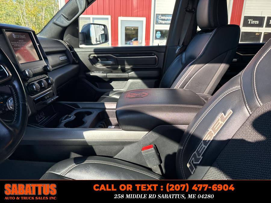2021 Ram 1500 Rebel 4x4 Crew Cab 5''7" Box, available for sale in Sabattus, Maine | Sabattus Auto and Truck Sales Inc. Sabattus, Maine 2021 Ram 1500 Rebel 4x4 Crew Cab 5''7" Box, available for sale in Sabattus, Maine | Sabattus Auto and Truck Sales Inc. Sabattus, Maine