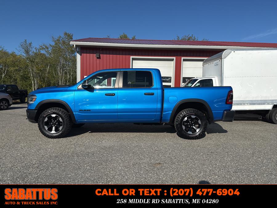 2021 Ram 1500 Rebel 4x4 Crew Cab 5''7" Box, available for sale in Sabattus, Maine | Sabattus Auto and Truck Sales Inc. Sabattus, Maine 2021 Ram 1500 Rebel 4x4 Crew Cab 5''7" Box, available for sale in Sabattus, Maine | Sabattus Auto and Truck Sales Inc. Sabattus, Maine