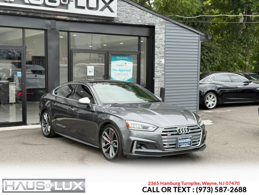 2018 Audi S5 Sportback 3.0 TFSI Prestige, available for sale in Wayne, New Jersey | Haus of Lux. Wayne, New Jersey 2018 Audi S5 Sportback 3.0 TFSI Prestige, available for sale in Wayne, New Jersey | Haus of Lux. Wayne, New Jersey