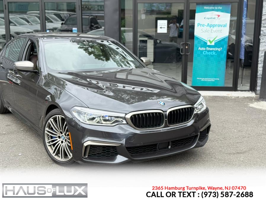2018 BMW 5 Series M550i xDrive Sedan, available for sale in Wayne, New Jersey | Haus of Lux. Wayne, New Jersey 2018 BMW 5 Series M550i xDrive Sedan, available for sale in Wayne, New Jersey | Haus of Lux. Wayne, New Jersey