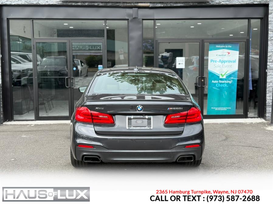 2018 BMW 5 Series M550i xDrive Sedan, available for sale in Wayne, New Jersey | Haus of Lux. Wayne, New Jersey 2018 BMW 5 Series M550i xDrive Sedan, available for sale in Wayne, New Jersey | Haus of Lux. Wayne, New Jersey