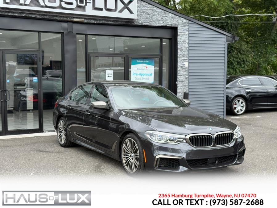 2018 BMW 5 Series M550i xDrive Sedan, available for sale in Wayne, New Jersey | Haus of Lux. Wayne, New Jersey 2018 BMW 5 Series M550i xDrive Sedan, available for sale in Wayne, New Jersey | Haus of Lux. Wayne, New Jersey
