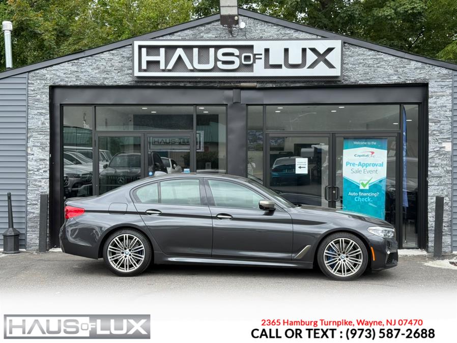2018 BMW 5 Series M550i xDrive Sedan, available for sale in Wayne, New Jersey | Haus of Lux. Wayne, New Jersey 2018 BMW 5 Series M550i xDrive Sedan, available for sale in Wayne, New Jersey | Haus of Lux. Wayne, New Jersey