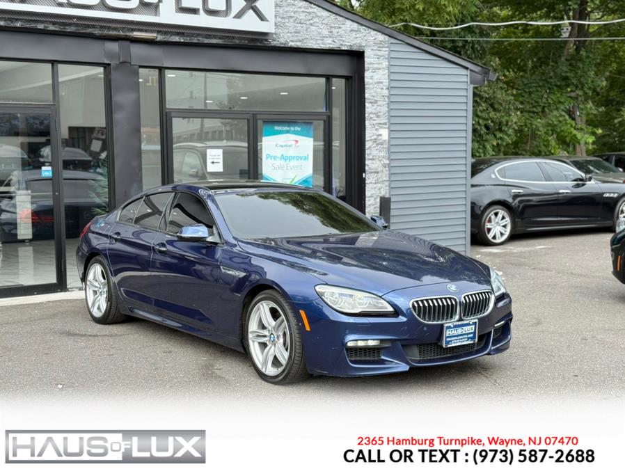 2016 BMW 6 Series 4dr Sdn 640i xDrive AWD Gran Coupe, available for sale in Wayne, New Jersey | Haus of Lux. Wayne, New Jersey 2016 BMW 6 Series 4dr Sdn 640i xDrive AWD Gran Coupe, available for sale in Wayne, New Jersey | Haus of Lux. Wayne, New Jersey