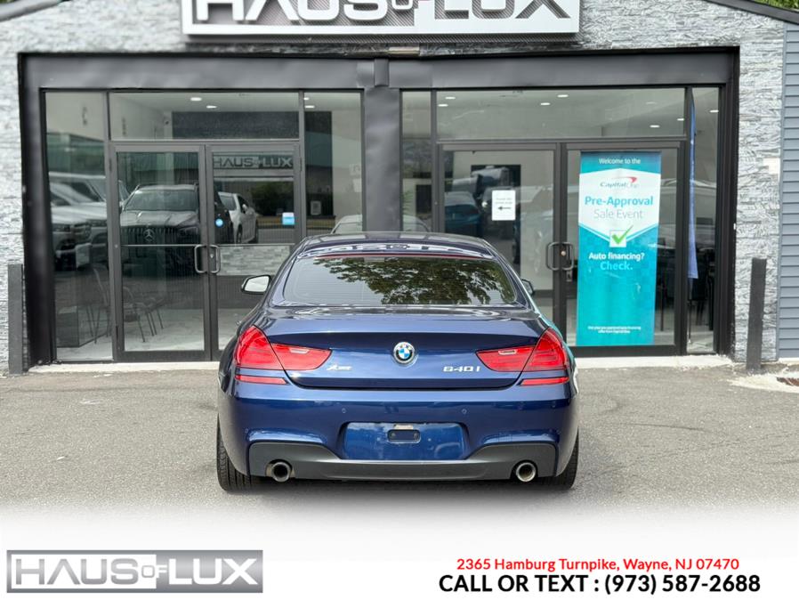 2016 BMW 6 Series 4dr Sdn 640i xDrive AWD Gran Coupe, available for sale in Wayne, New Jersey | Haus of Lux. Wayne, New Jersey 2016 BMW 6 Series 4dr Sdn 640i xDrive AWD Gran Coupe, available for sale in Wayne, New Jersey | Haus of Lux. Wayne, New Jersey