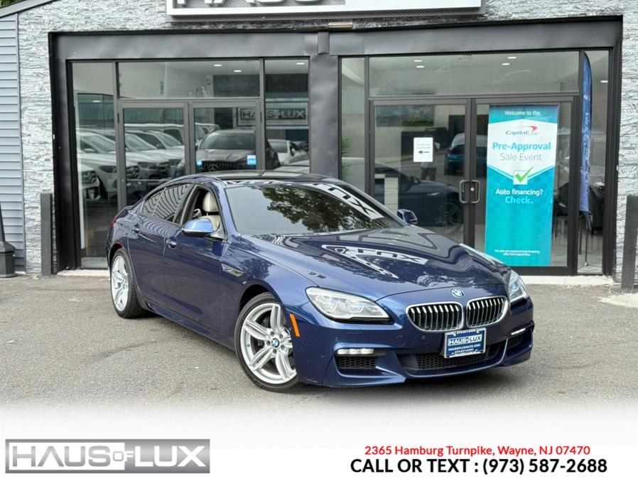 2016 BMW 6 Series 4dr Sdn 640i xDrive AWD Gran Coupe, available for sale in Wayne, New Jersey | Haus of Lux. Wayne, New Jersey 2016 BMW 6 Series 4dr Sdn 640i xDrive AWD Gran Coupe, available for sale in Wayne, New Jersey | Haus of Lux. Wayne, New Jersey