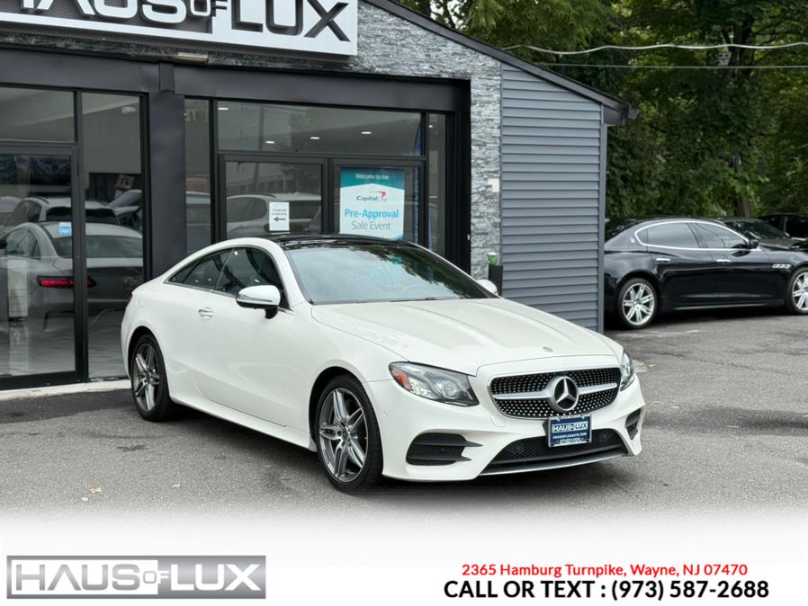 2019 Mercedes-Benz E-Class E 450 4MATIC Coupe, available for sale in Wayne, New Jersey | Haus of Lux. Wayne, New Jersey 2019 Mercedes-Benz E-Class E 450 4MATIC Coupe, available for sale in Wayne, New Jersey | Haus of Lux. Wayne, New Jersey
