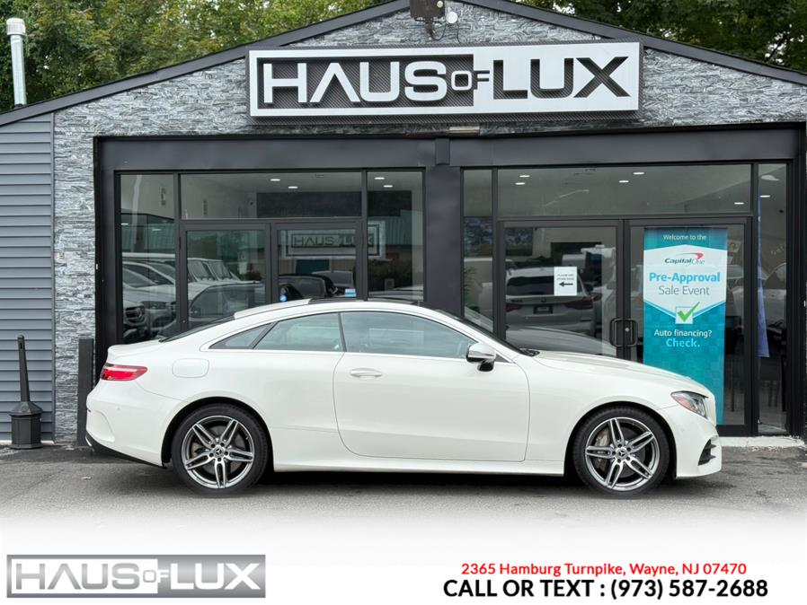 2019 Mercedes-Benz E-Class E 450 4MATIC Coupe, available for sale in Wayne, New Jersey | Haus of Lux. Wayne, New Jersey 2019 Mercedes-Benz E-Class E 450 4MATIC Coupe, available for sale in Wayne, New Jersey | Haus of Lux. Wayne, New Jersey