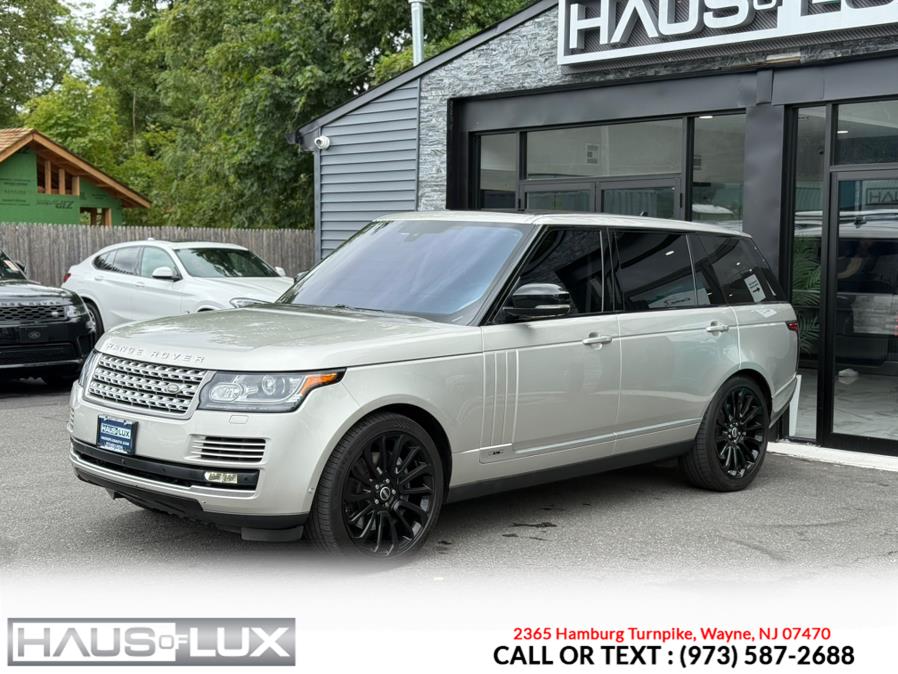 2016 Land Rover Range Rover 4WD 4dr Supercharged LWB, available for sale in Wayne, New Jersey | Haus of Lux. Wayne, New Jersey 2016 Land Rover Range Rover 4WD 4dr Supercharged LWB, available for sale in Wayne, New Jersey | Haus of Lux. Wayne, New Jersey