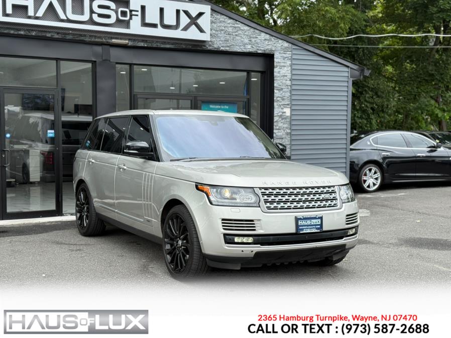2016 Land Rover Range Rover 4WD 4dr Supercharged LWB, available for sale in Wayne, New Jersey | Haus of Lux. Wayne, New Jersey 2016 Land Rover Range Rover 4WD 4dr Supercharged LWB, available for sale in Wayne, New Jersey | Haus of Lux. Wayne, New Jersey