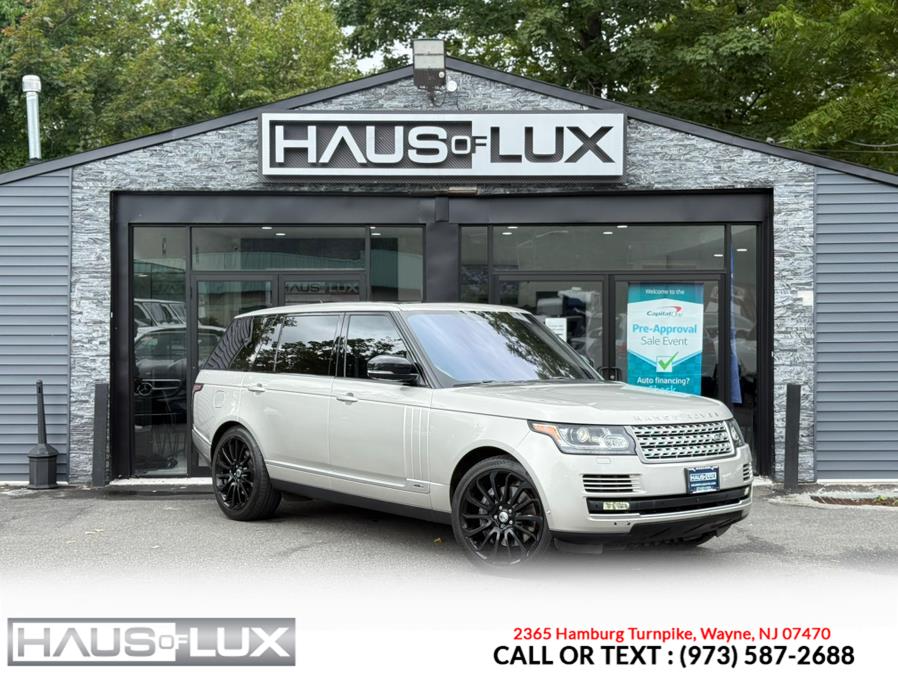 2016 Land Rover Range Rover 4WD 4dr Supercharged LWB, available for sale in Wayne, New Jersey | Haus of Lux. Wayne, New Jersey 2016 Land Rover Range Rover 4WD 4dr Supercharged LWB, available for sale in Wayne, New Jersey | Haus of Lux. Wayne, New Jersey