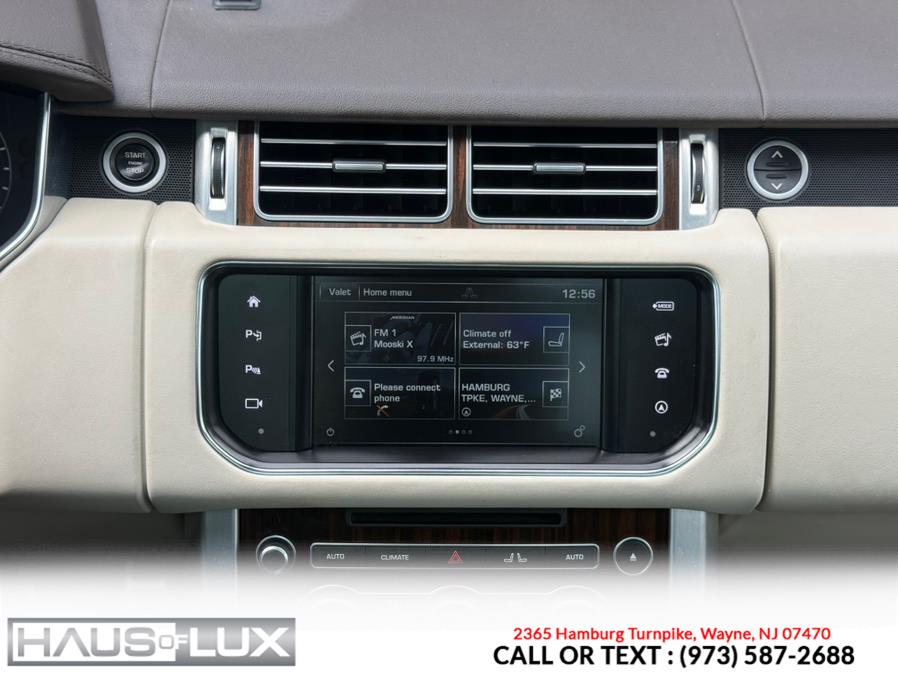 2016 Land Rover Range Rover 4WD 4dr Supercharged LWB, available for sale in Wayne, New Jersey | Haus of Lux. Wayne, New Jersey 2016 Land Rover Range Rover 4WD 4dr Supercharged LWB, available for sale in Wayne, New Jersey | Haus of Lux. Wayne, New Jersey