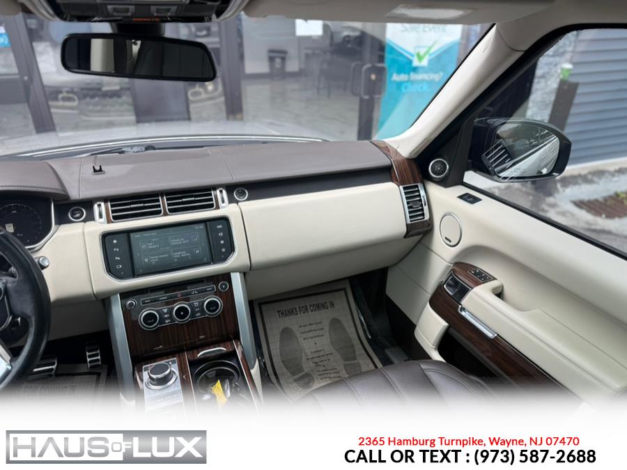 2016 Land Rover Range Rover 4WD 4dr Supercharged LWB, available for sale in Wayne, New Jersey | Haus of Lux. Wayne, New Jersey 2016 Land Rover Range Rover 4WD 4dr Supercharged LWB, available for sale in Wayne, New Jersey | Haus of Lux. Wayne, New Jersey