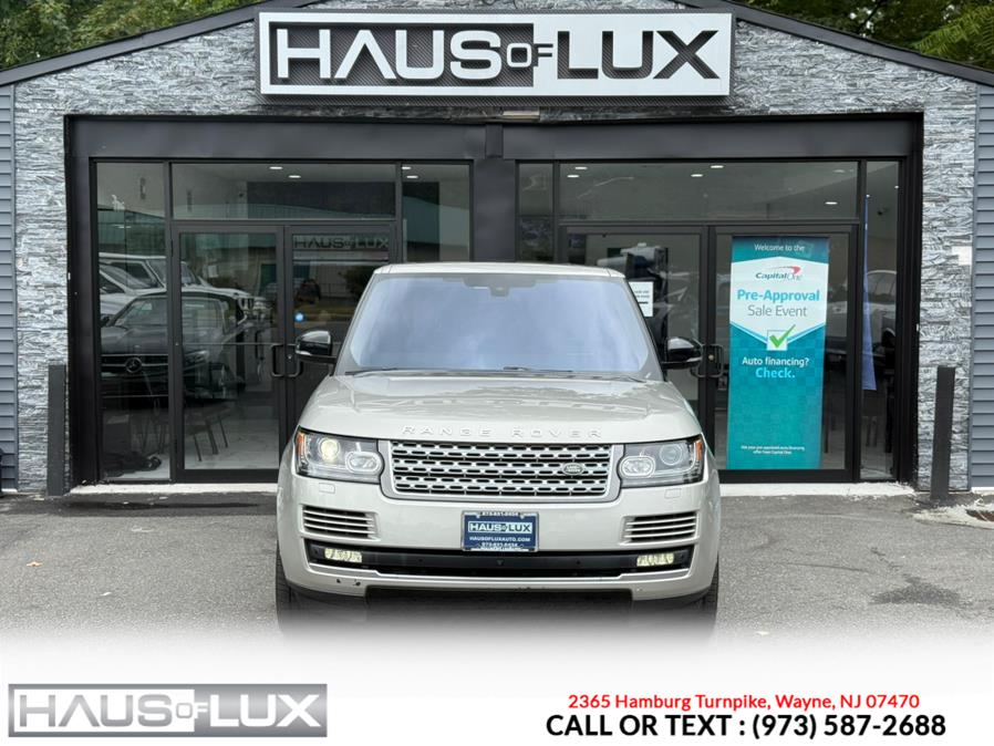 2016 Land Rover Range Rover 4WD 4dr Supercharged LWB, available for sale in Wayne, New Jersey | Haus of Lux. Wayne, New Jersey 2016 Land Rover Range Rover 4WD 4dr Supercharged LWB, available for sale in Wayne, New Jersey | Haus of Lux. Wayne, New Jersey
