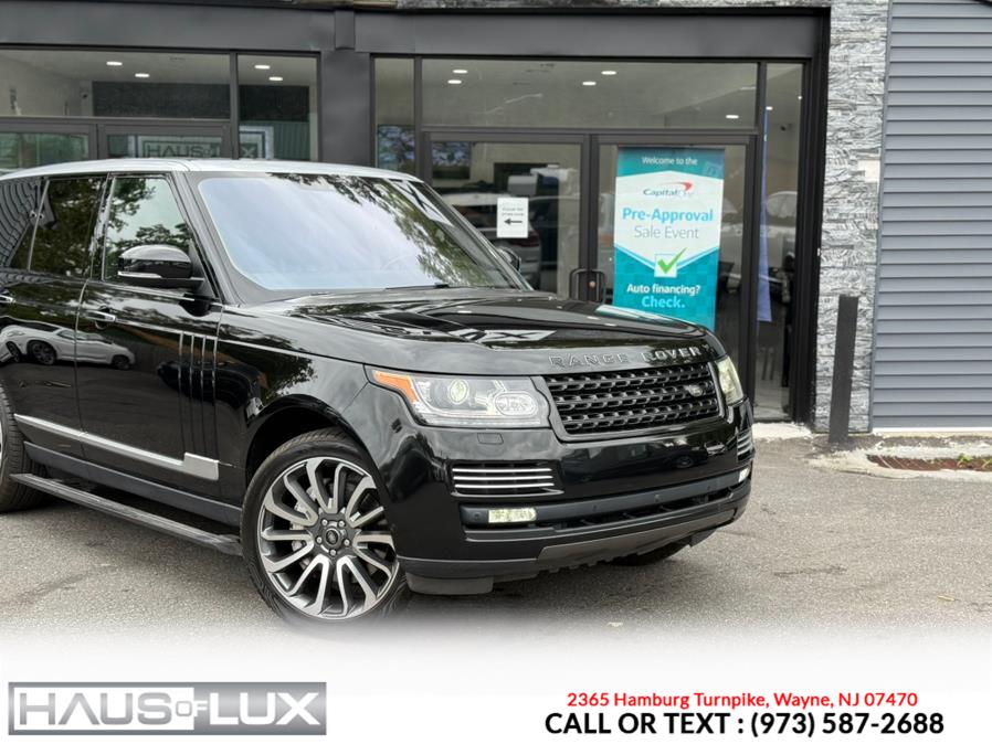 2017 Land Rover Range Rover V8 Supercharged Autobiography SWB, available for sale in Wayne, New Jersey | Haus of Lux. Wayne, New Jersey 2017 Land Rover Range Rover V8 Supercharged Autobiography SWB, available for sale in Wayne, New Jersey | Haus of Lux. Wayne, New Jersey