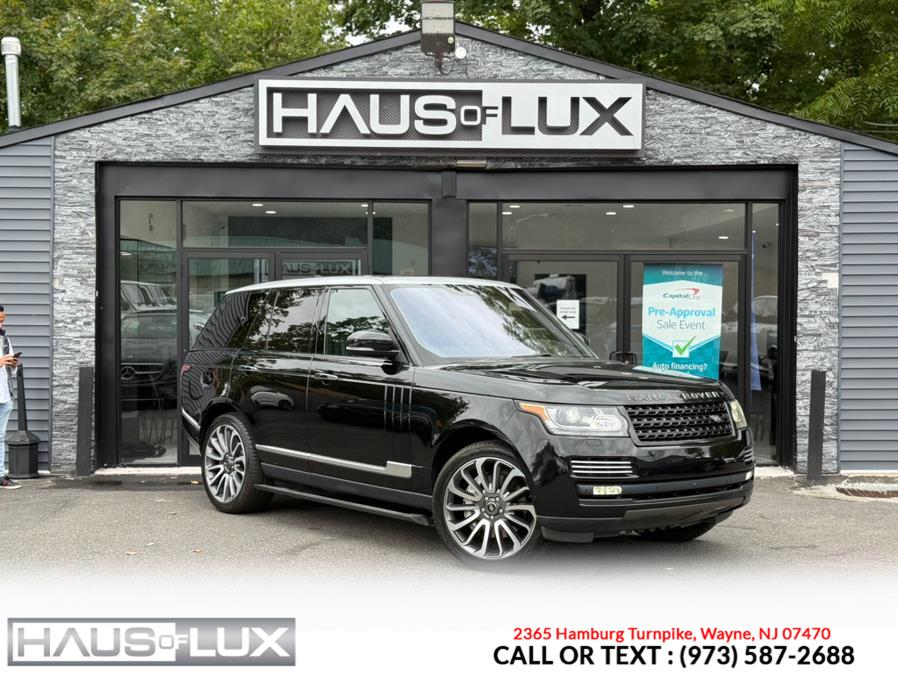 2017 Land Rover Range Rover V8 Supercharged Autobiography SWB, available for sale in Wayne, New Jersey | Haus of Lux. Wayne, New Jersey 2017 Land Rover Range Rover V8 Supercharged Autobiography SWB, available for sale in Wayne, New Jersey | Haus of Lux. Wayne, New Jersey