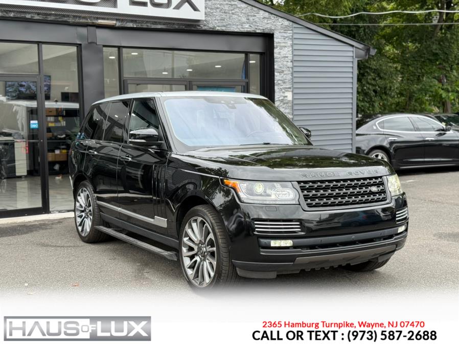 2017 Land Rover Range Rover V8 Supercharged Autobiography SWB, available for sale in Wayne, New Jersey | Haus of Lux. Wayne, New Jersey 2017 Land Rover Range Rover V8 Supercharged Autobiography SWB, available for sale in Wayne, New Jersey | Haus of Lux. Wayne, New Jersey