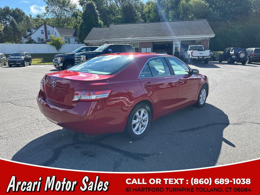 2011 Toyota Camry 4dr Sdn I4 Auto LE (Natl), available for sale in Tolland, Connecticut | Arcari Motor Sales. Tolland, Connecticut 2011 Toyota Camry 4dr Sdn I4 Auto LE (Natl), available for sale in Tolland, Connecticut | Arcari Motor Sales. Tolland, Connecticut