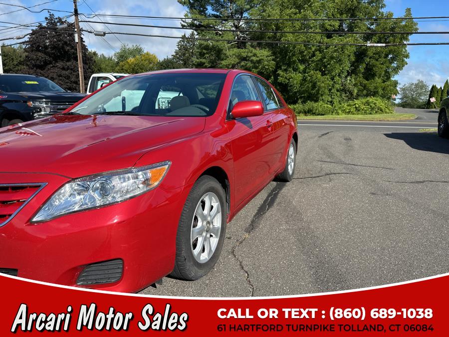 2011 Toyota Camry 4dr Sdn I4 Auto LE (Natl), available for sale in Tolland, Connecticut | Arcari Motor Sales. Tolland, Connecticut 2011 Toyota Camry 4dr Sdn I4 Auto LE (Natl), available for sale in Tolland, Connecticut | Arcari Motor Sales. Tolland, Connecticut