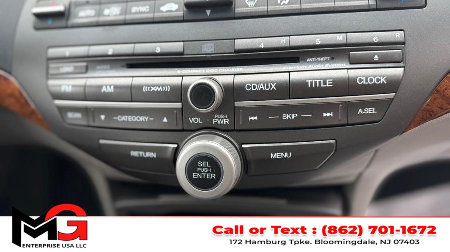 2012 Honda Accord Sdn 4dr V6 Auto EX-L, available for sale in Bloomingdale, New Jersey | MG Enterprise USA. Bloomingdale, New Jersey 2012 Honda Accord Sdn 4dr V6 Auto EX-L, available for sale in Bloomingdale, New Jersey | MG Enterprise USA. Bloomingdale, New Jersey
