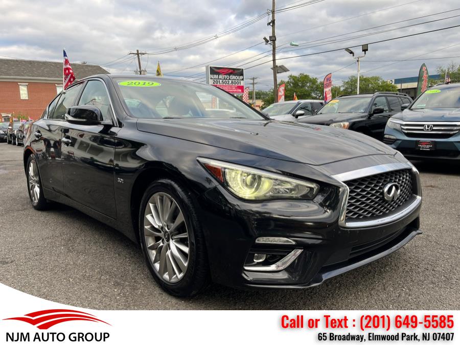 2019 INFINITI Q50 3.0t LUXE AWD, available for sale in Elmwood Park, New Jersey | NJM Auto Group. Elmwood Park, New Jersey