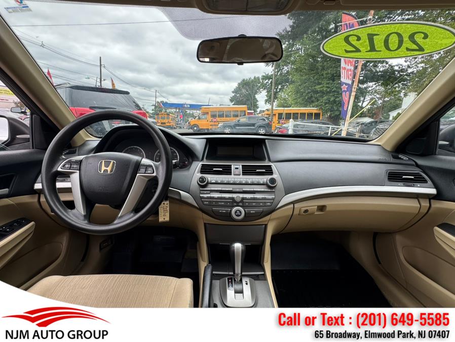2012 Honda Accord Sdn 4dr I4 Auto LX, available for sale in Elmwood Park, New Jersey | NJM Auto Group. Elmwood Park, New Jersey 2012 Honda Accord Sdn 4dr I4 Auto LX, available for sale in Elmwood Park, New Jersey | NJM Auto Group. Elmwood Park, New Jersey